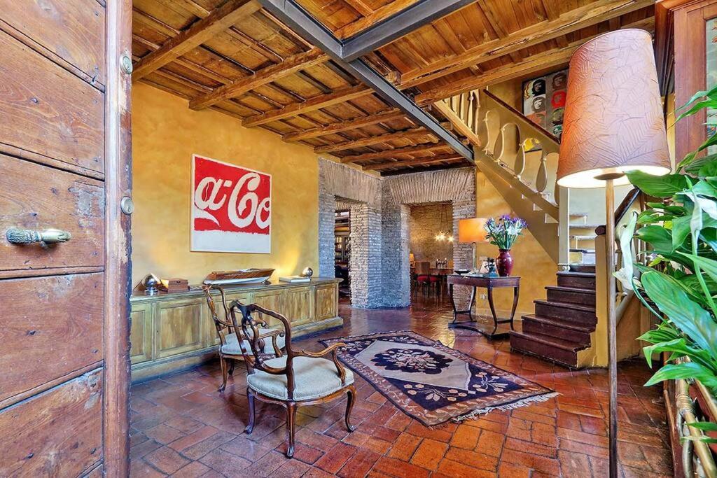 רומא Spectacular Luxury Flat In Trastevere מראה חיצוני תמונה