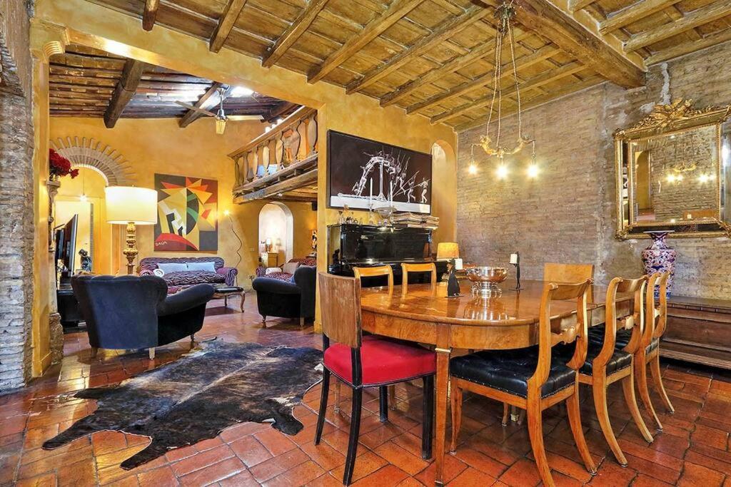 רומא Spectacular Luxury Flat In Trastevere מראה חיצוני תמונה