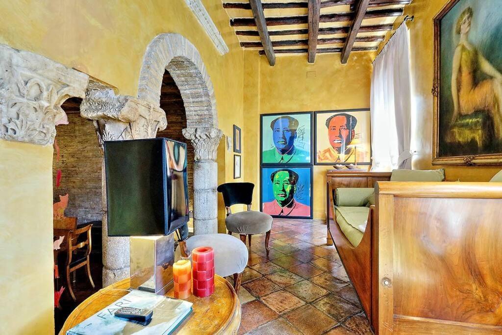 רומא Spectacular Luxury Flat In Trastevere מראה חיצוני תמונה