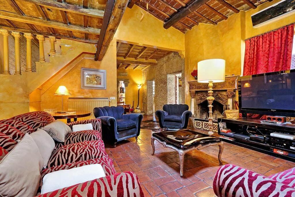 רומא Spectacular Luxury Flat In Trastevere מראה חיצוני תמונה
