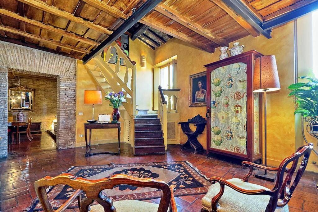 רומא Spectacular Luxury Flat In Trastevere מראה חיצוני תמונה
